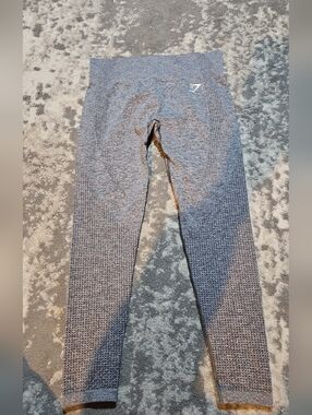 Gymshark Flex High Waisted Gray Leggings in Gray Size Large